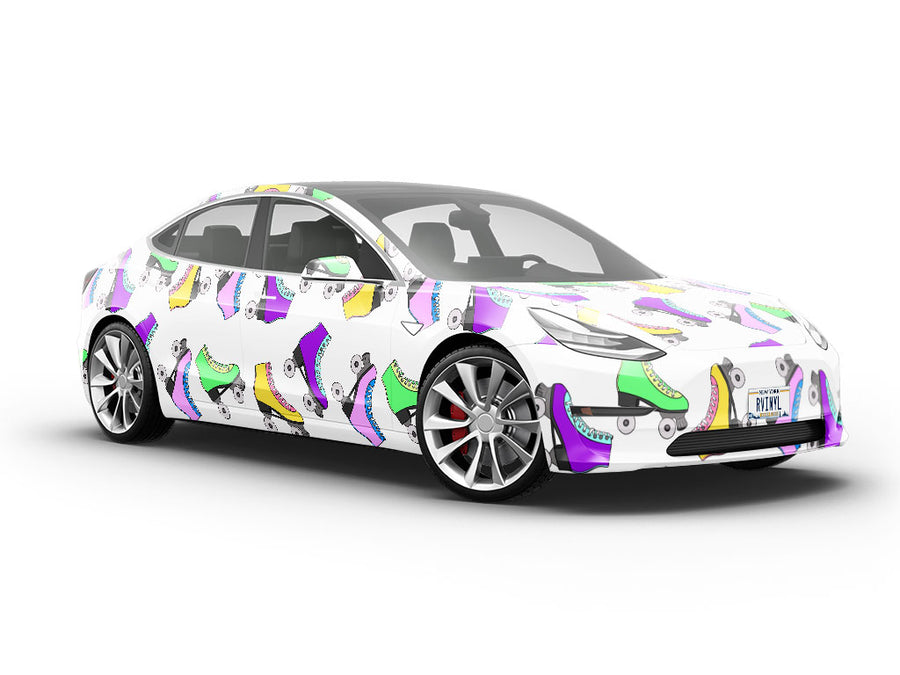 Derby Girl Sport Vehicle Vinyl Wrap