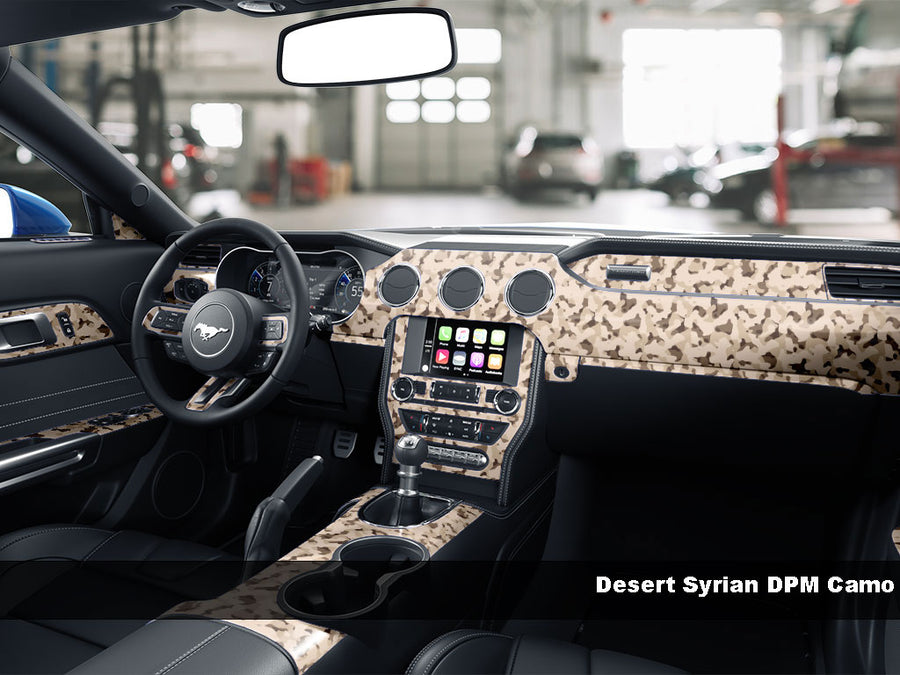 Desert Syrian DPM Camo Dash Kit Finish
