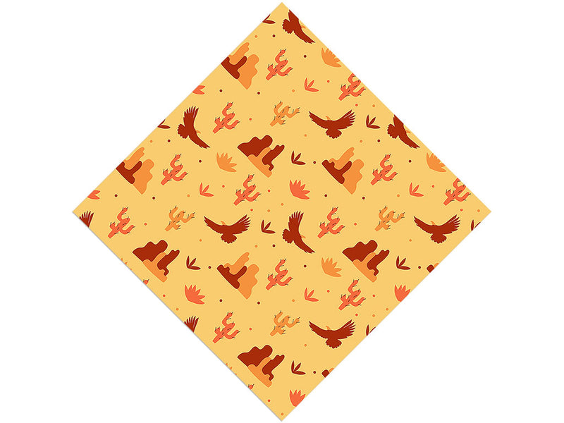 Desert Views Cowboy Vinyl Wrap Pattern