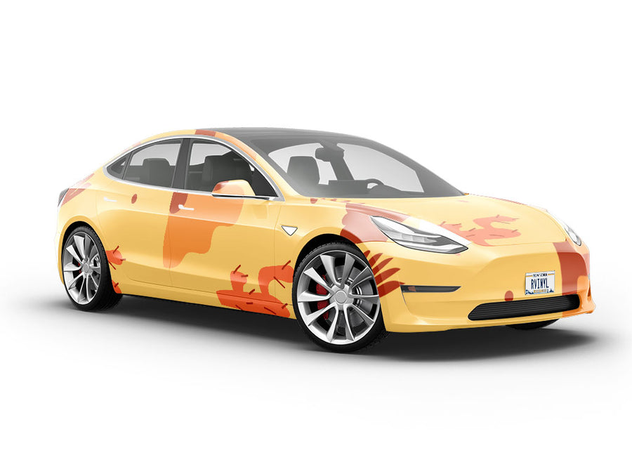 Desert Views Cowboy Vehicle Vinyl Wrap