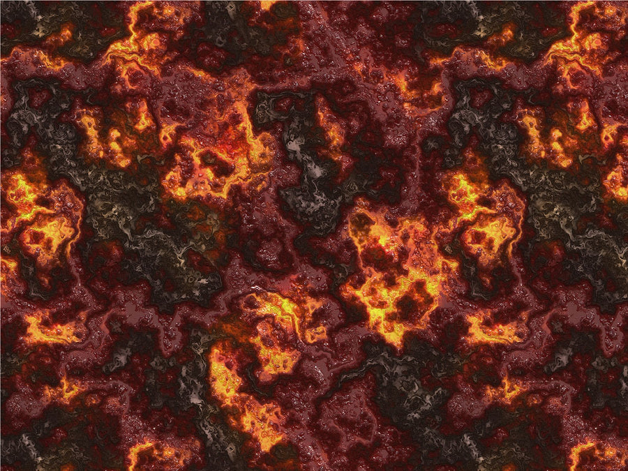 Desolate Landscape Lava Vinyl Wrap Pattern~Rwraps Series 914 Digitally Printed Vinyl Wrap~0