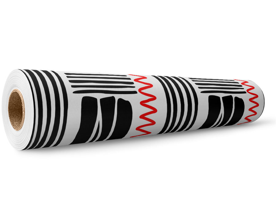 Devil Inside Abstract Wrap Film Wholesale Roll~Rwraps Series 914 Digitally Printed Vinyl Roll~5