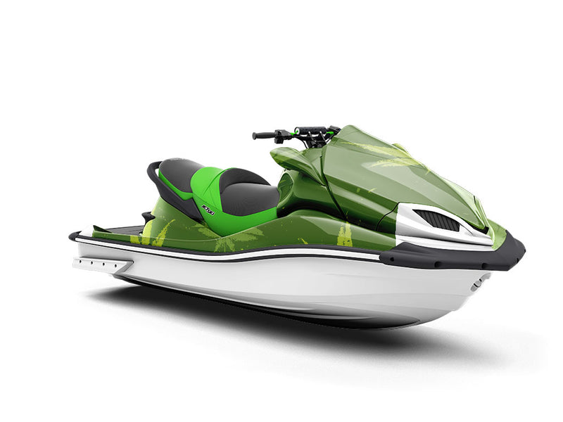 Devils Lettuce Cannabis Jet Ski Vinyl Customized Wrap