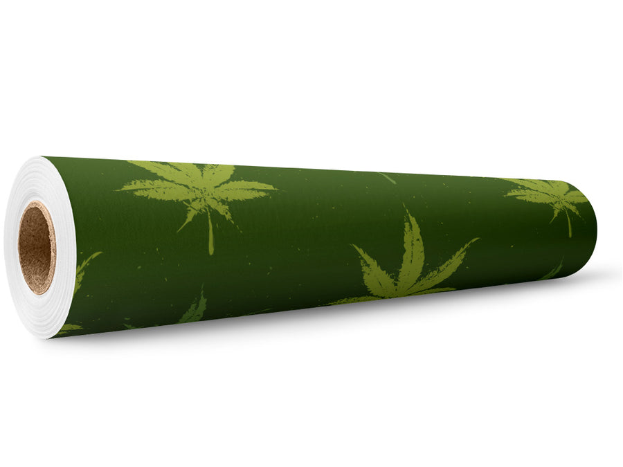Devils Lettuce Cannabis Wrap Film Wholesale Roll~Rwraps Series 914 Digitally Printed Vinyl Roll~5