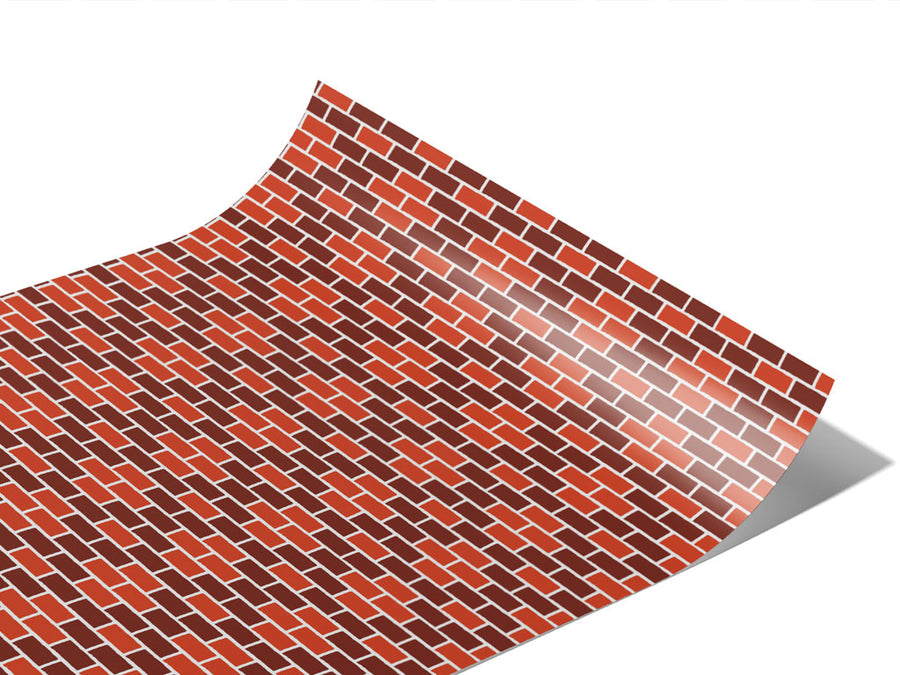 Diamond Brick Vinyl Wraps~Rwraps Series 914 Digitally Printed Vinyl Wrap~1