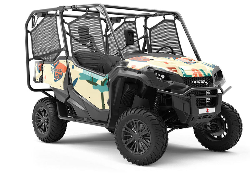 Diamond State Americana Utility Vehicle Vinyl Wrap