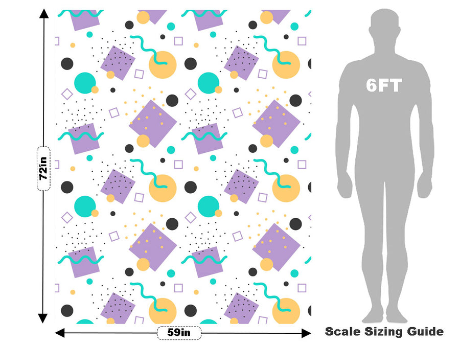 Dice King Abstract Vehicle Wrap Scale~Rwraps Series 914 Dice King Abstract Measurements~1