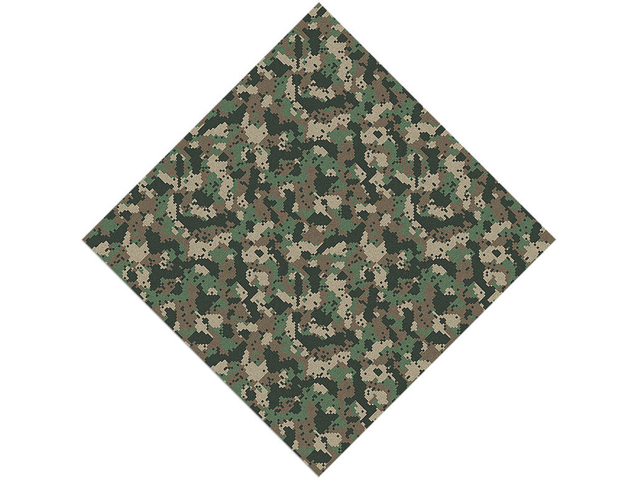 Digital Fabric Camouflage Vinyl Wrap Pattern