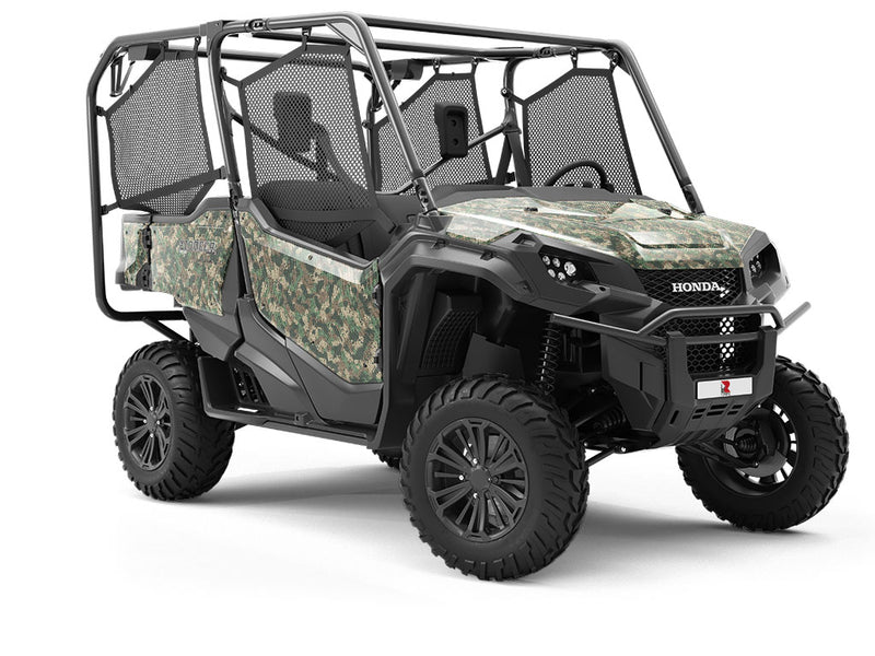 Digital Fabric Camouflage Utility Vehicle Vinyl Wrap