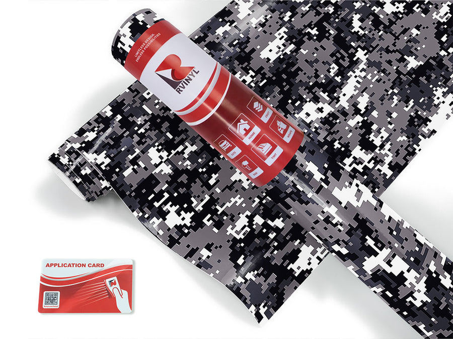 digital smoke camouflage Craft Vinyl Roll