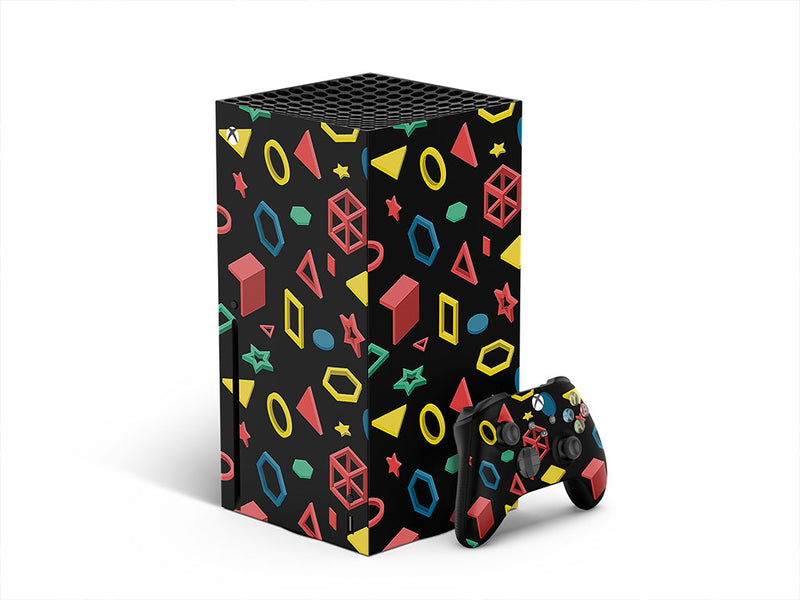 digital witness abstract geometric XBOX DIY Decal