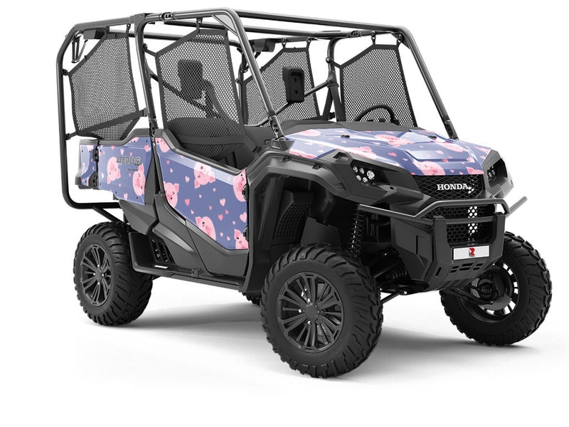 Dinner Service Animal Utility Vehicle Vinyl Wrap
