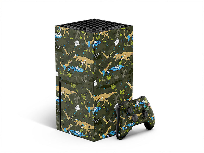 dino boys dinosaur XBOX DIY Decal