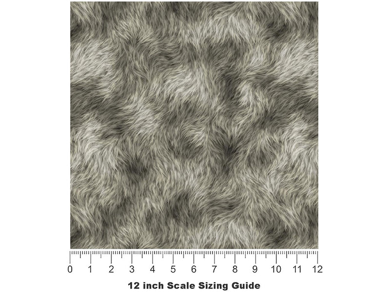 Dire Wolf Vinyl Film Pattern Size 12 inch Scale~Rwraps Dire Wolf Sizing Chart~3