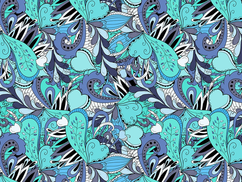 Disappearing Tears Floral Vinyl Wrap Pattern~Rwraps Series 914 Digitally Printed Vinyl Wrap~0