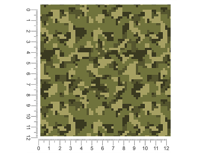 disruptive forest camouflage 1ft x 1ft Craft Sheets