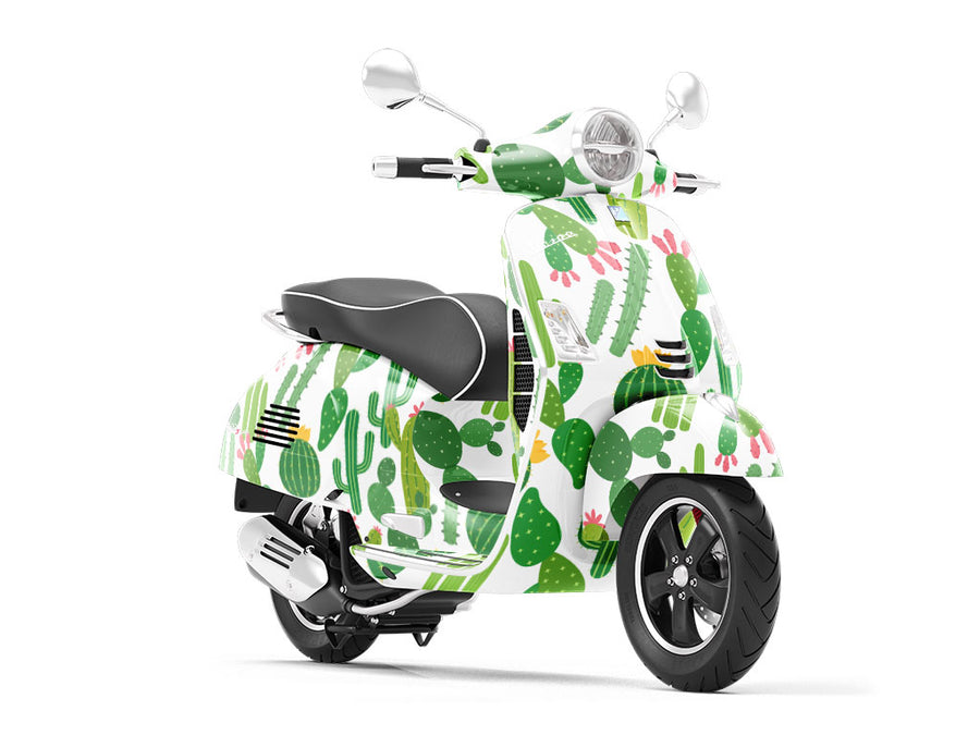Distance Yourself Cacti Vespa Scooter Wrap Film