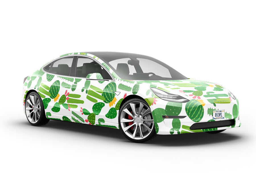 Distance Yourself Cacti Vehicle Vinyl Wrap