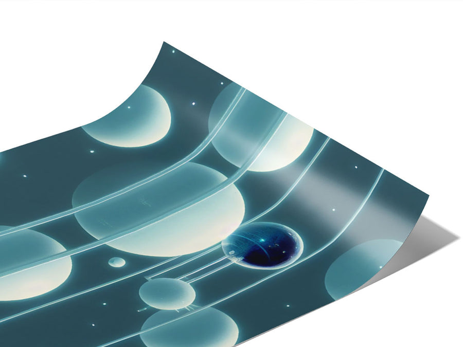 Distant Connections Science Fiction Vinyl Wraps~Rwraps Series 914 Digitally Printed Vinyl Wrap~0