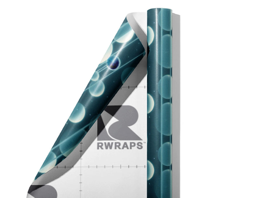 Distant Connections Science Fiction Wrap Film Sheets~Rwraps Series 914 Distant Connections Science Fiction Scrolled Sheet~3
