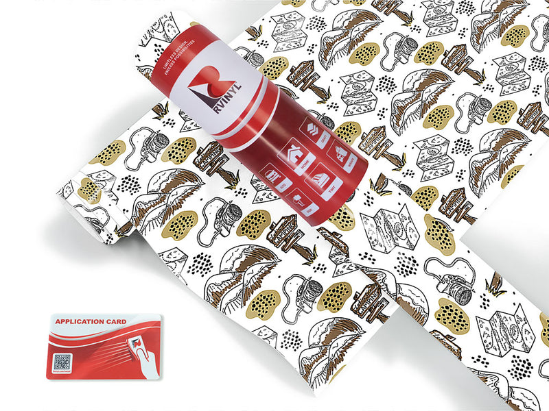 distant peaks camping Craft Vinyl Roll
