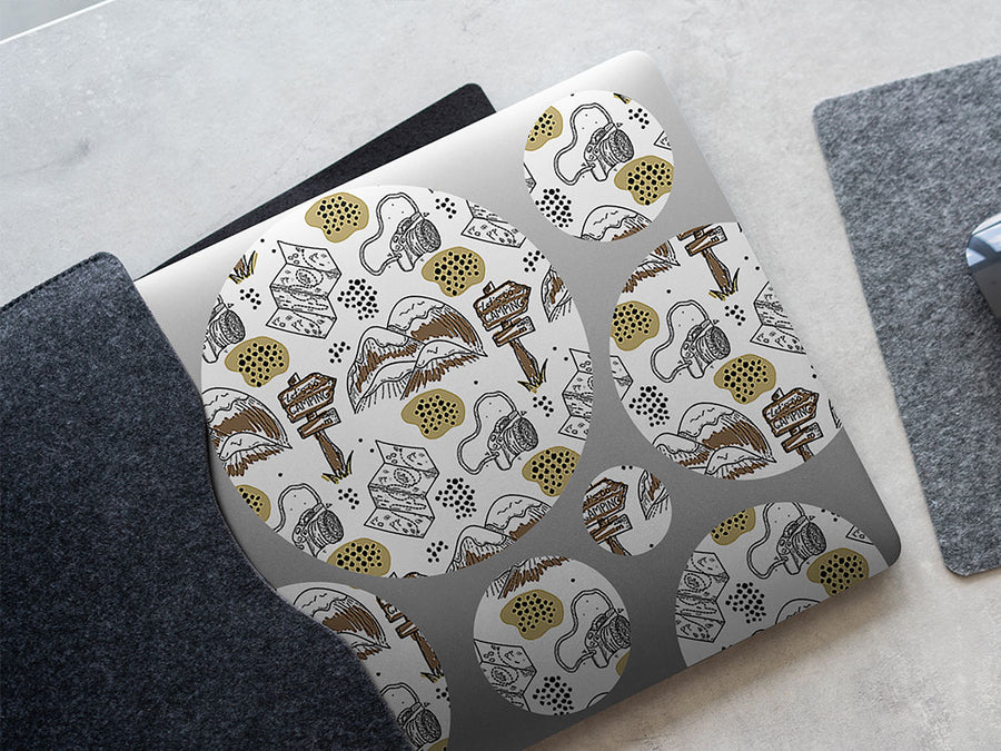 distant peaks camping DIY Laptop Stickers