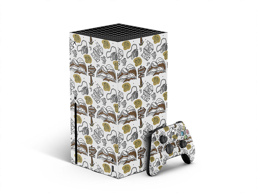 distant peaks camping XBOX DIY Decal