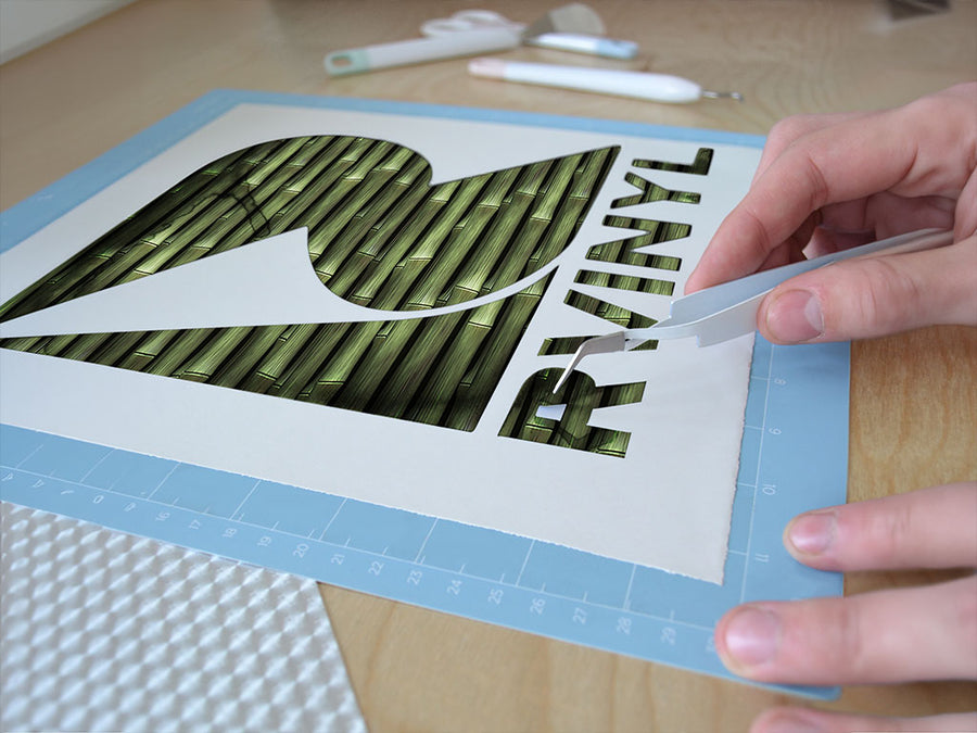 distinct davidsea bamboo Easy Weed Craft Vinyl