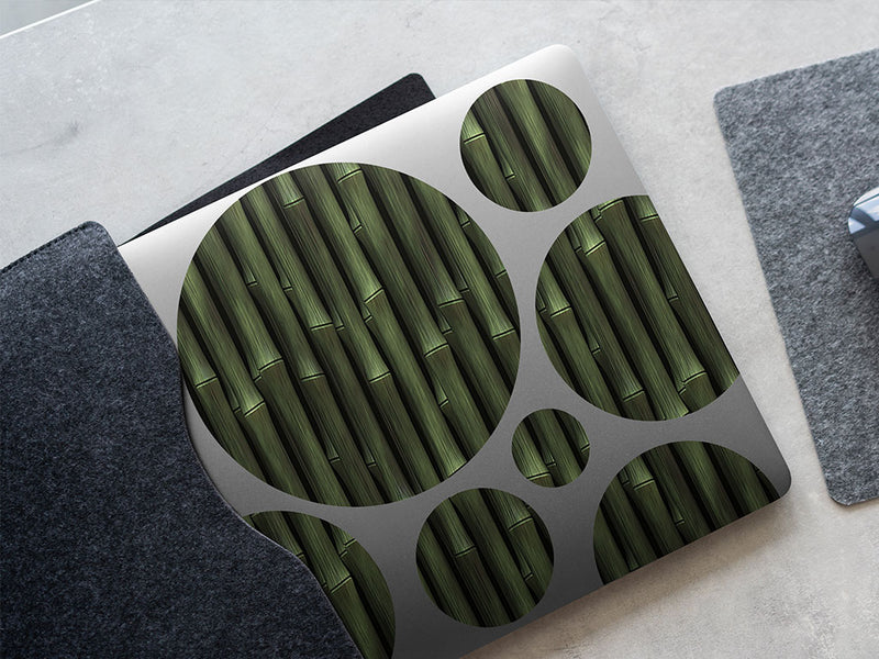 distinct davidsea bamboo DIY Laptop Stickers