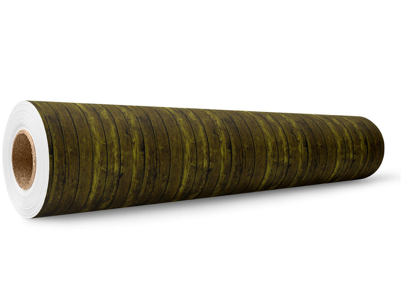 Distressed Aureolin Wood Plank Wrap Film Wholesale Roll~Rwraps Series 914 Digitally Printed Vinyl Roll~5