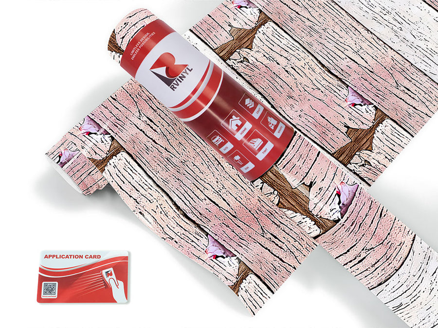distressed blush Craft Vinyl Roll