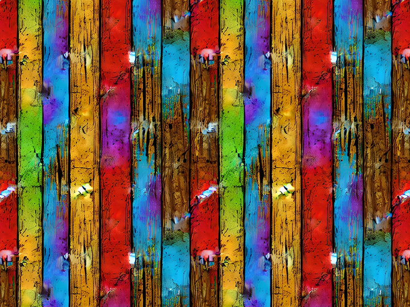 Distressed Boardwalk Wood Plank Vinyl Wrap Pattern~Rwraps Series 914 Digitally Printed Vinyl Wrap~0