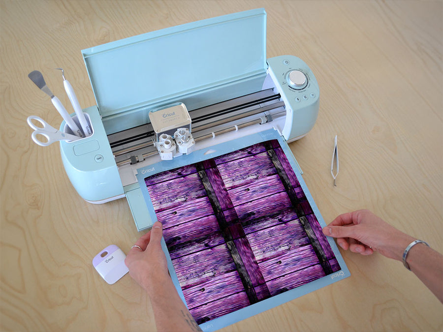 distressed magenta Cricut Compatible Vinyl