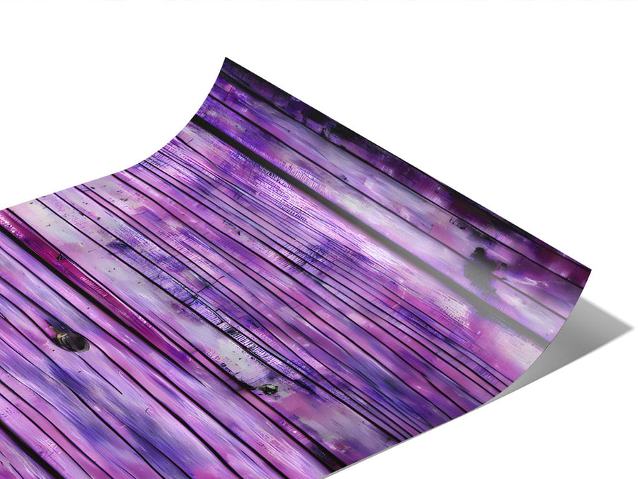 Distressed Magenta Wood Plank Vinyl Wraps~Rwraps Series 914 Digitally Printed Vinyl Wrap~1