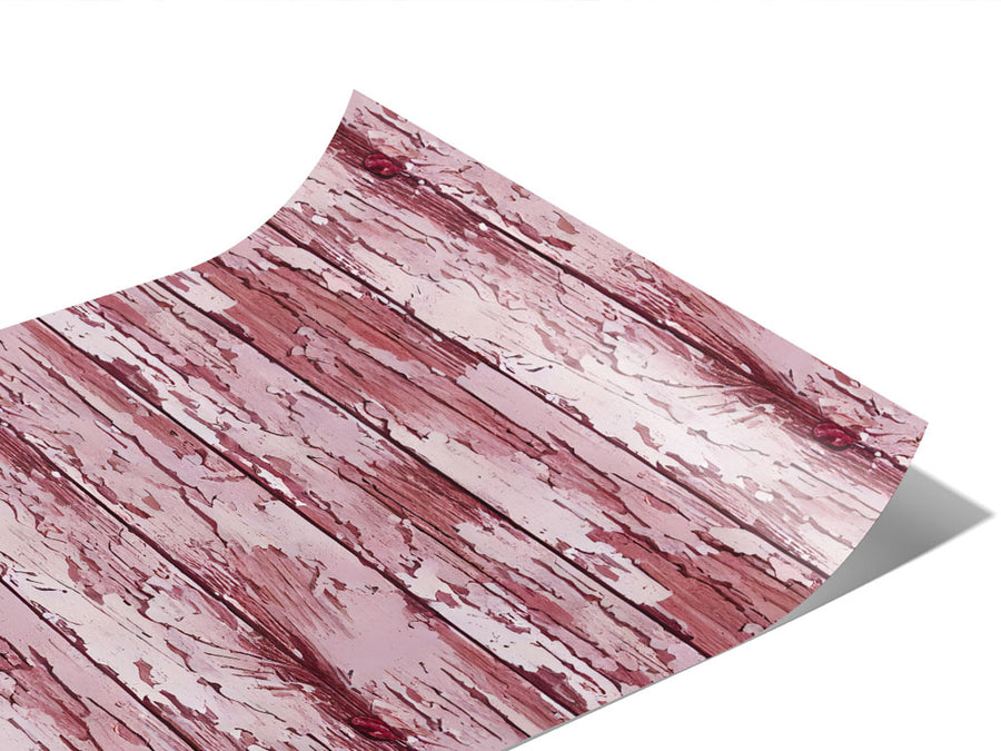 Distressed Rose Wood Plank Vinyl Wraps~Rwraps Series 914 Digitally Printed Vinyl Wrap~1