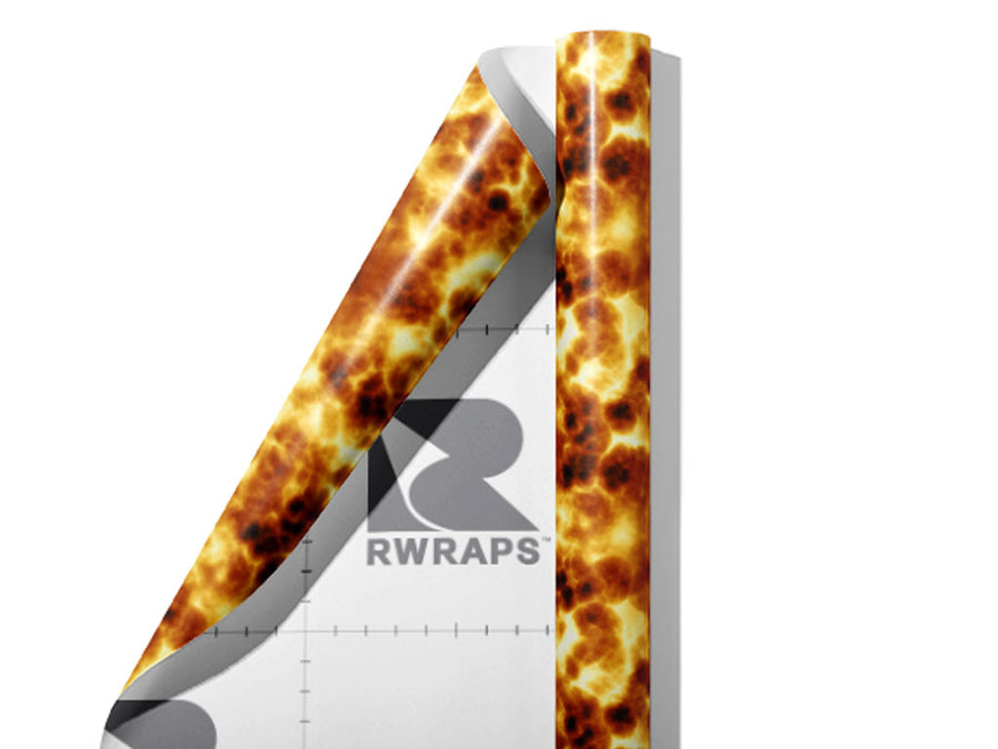 Divergent Boundary Lava Wrap Film Sheets~Rwraps Series 914 Divergent Boundary Lava Scrolled Sheet~3