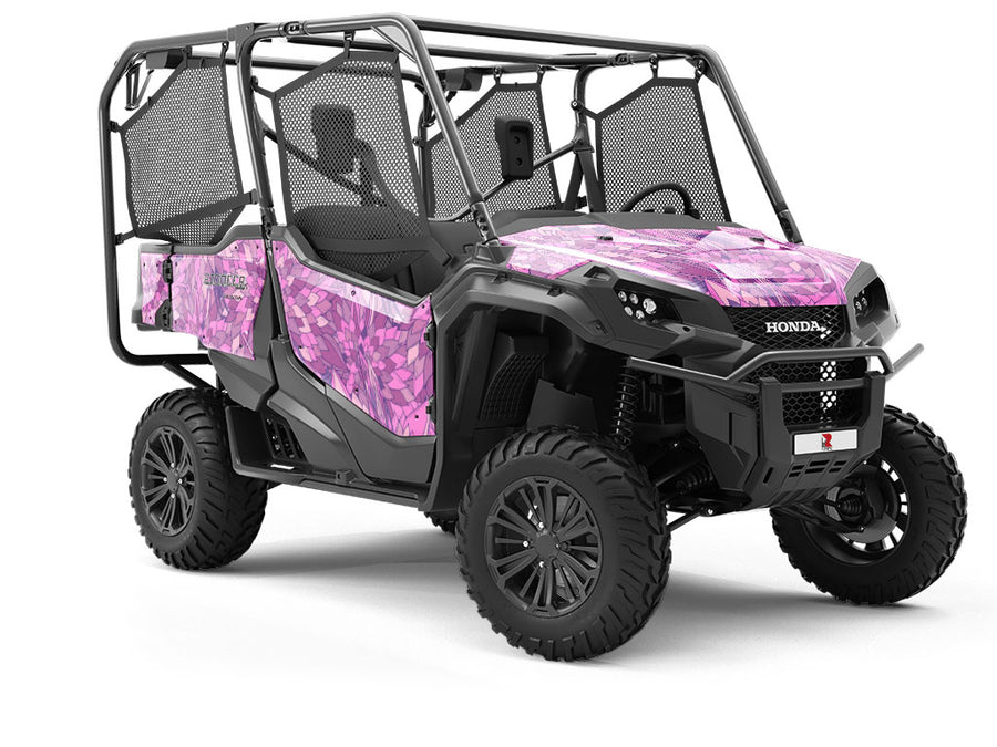 Divine Floramancer Floral Utility Vehicle Vinyl Wrap