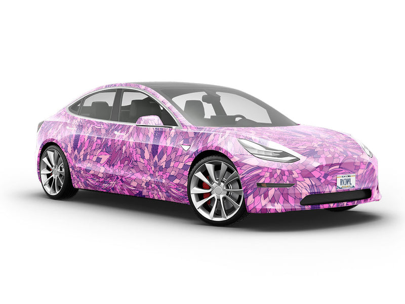 Divine Floramancer Floral Vehicle Vinyl Wrap