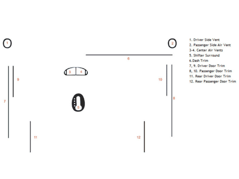 chrysler prowler 2001-2002 Dash Kit Diagram