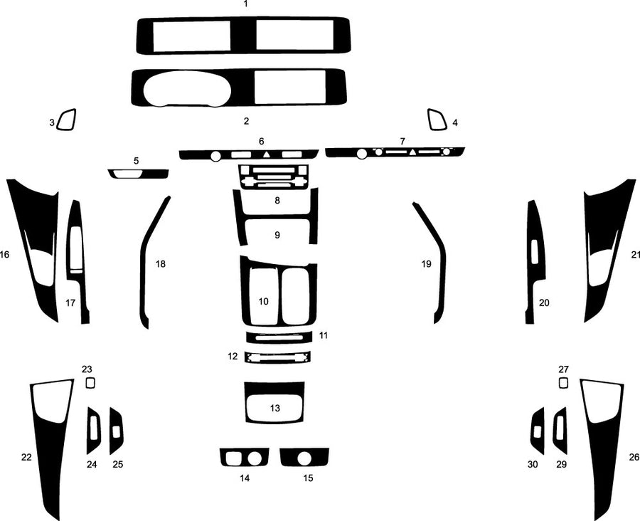 kia carnival 2024-2024 Dash Kit Diagram