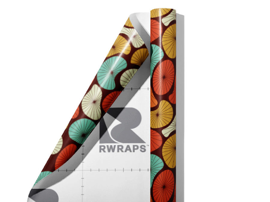 Do You Funk Retro Wrap Film Sheets~Rwraps Series 914 Do You Funk Retro Scrolled Sheet~3