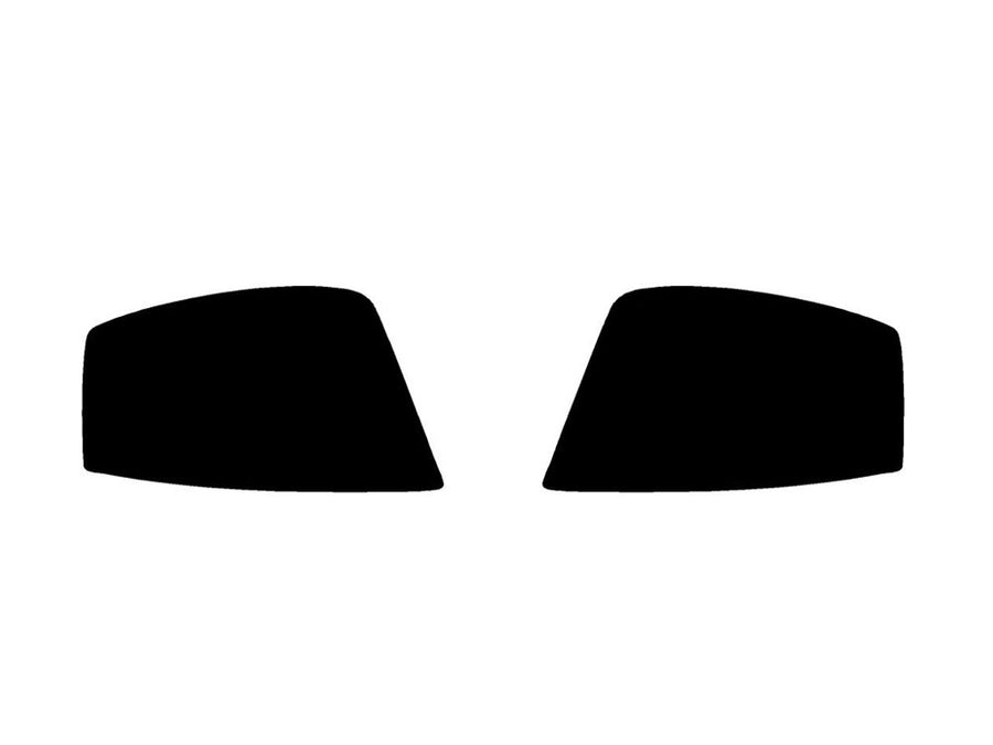 avenger Precut Tail Light Tint Diagram
