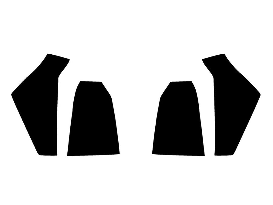 caliber Precut Tail Light Tint Diagram