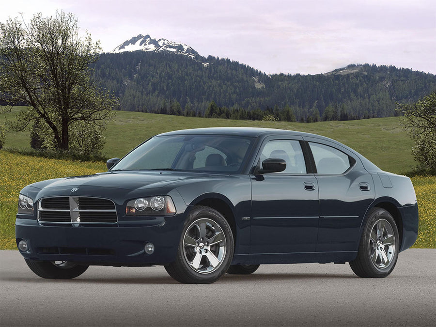 dodge charger 2006-2010 Piano Black Pillar Trim