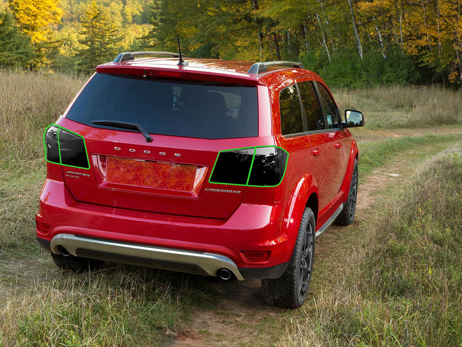 journey Tail Light Tint Installation Points