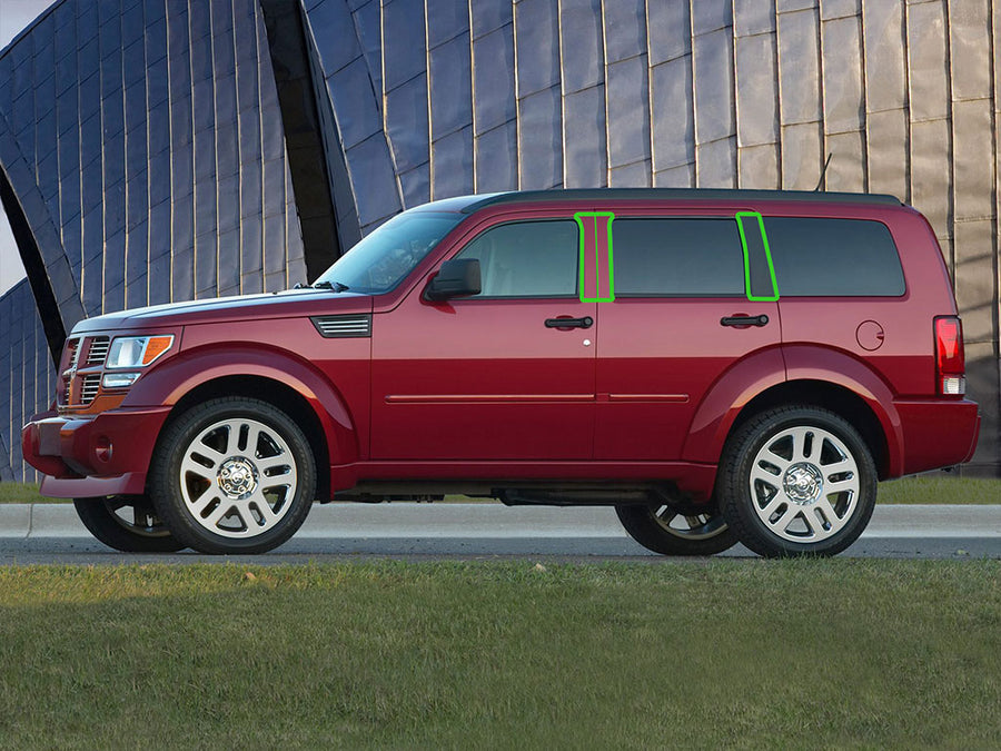 dodge nitro 2007-2011 Pillar Post Trim Installation Location