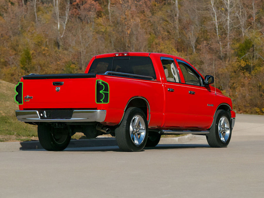 ram Tail Light Tint Installation Points