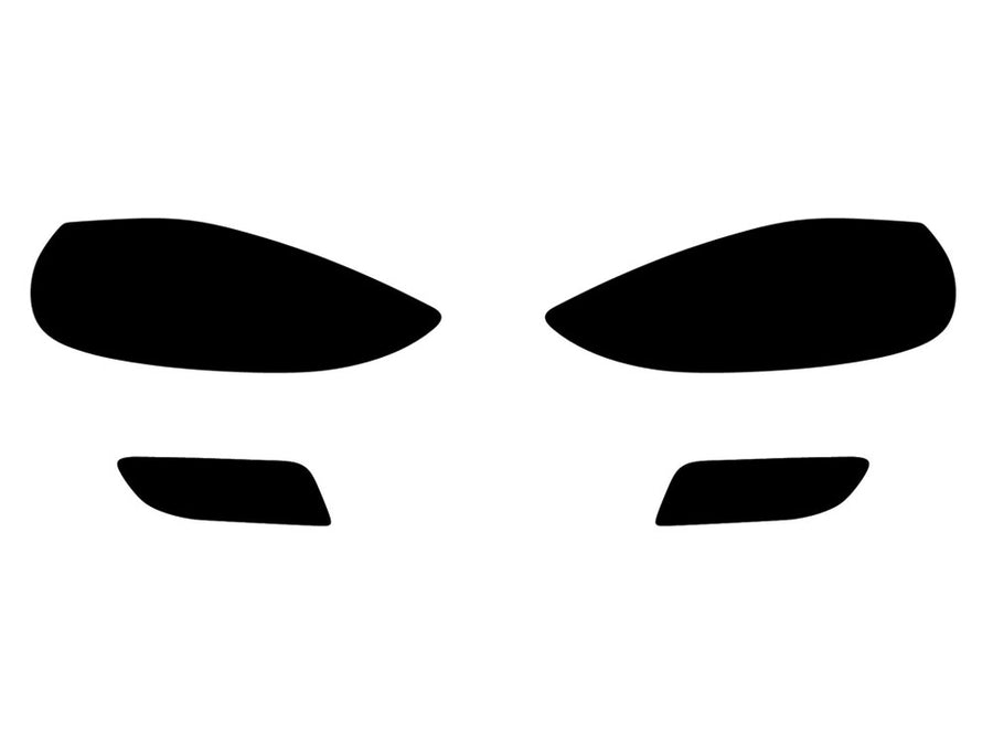 dodge stratus 2003-2005 (coupe) Headlight Protection Kit