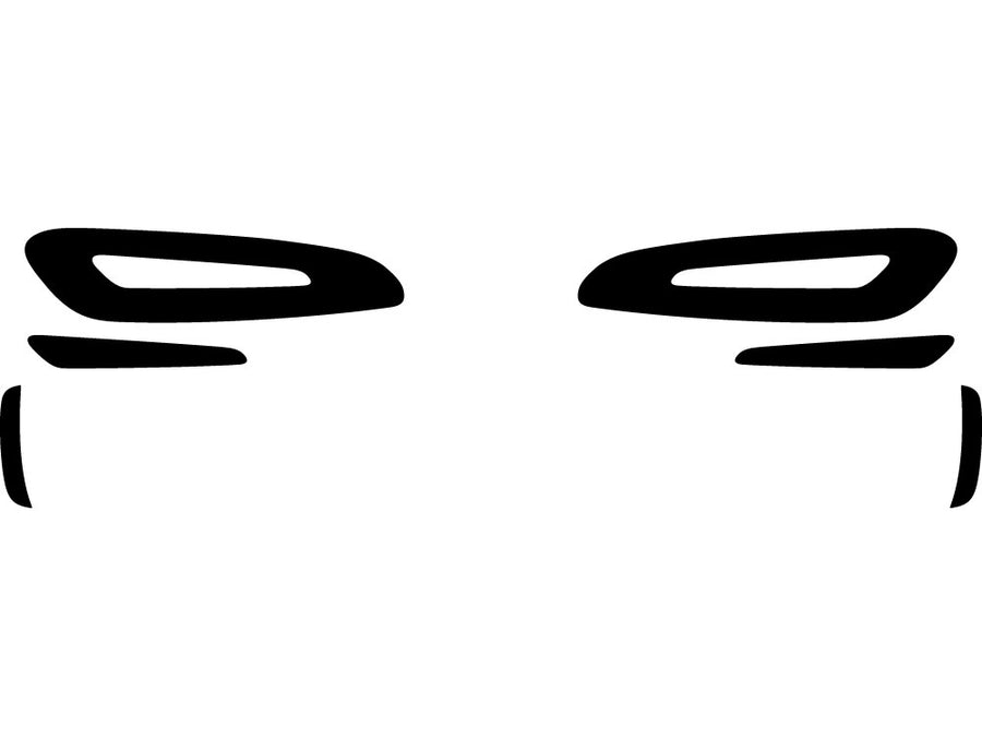 viper Precut Tail Light Tint Diagram