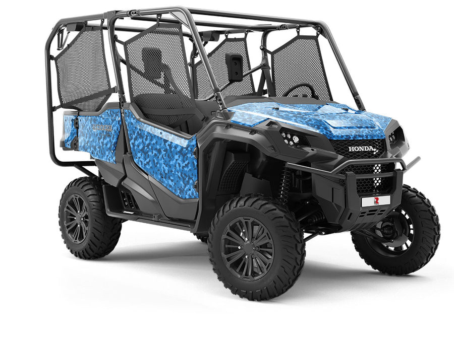 Dodger Puzzle Camouflage Utility Vehicle Vinyl Wrap